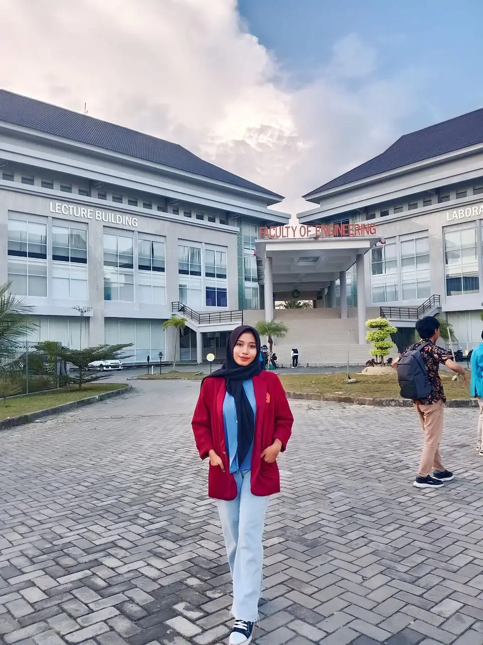 Putri Karimah saat mengikuti program pertukaran mahasiswa merdeka (PMM) di Universitas Mulawarman, Samarinda, Kalimantan Timur.