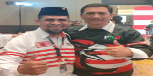 Ketua Pimda PKN NTB, Taufik M Nor Bersama Ketua Umum PKN Gede Pasek Suardika.