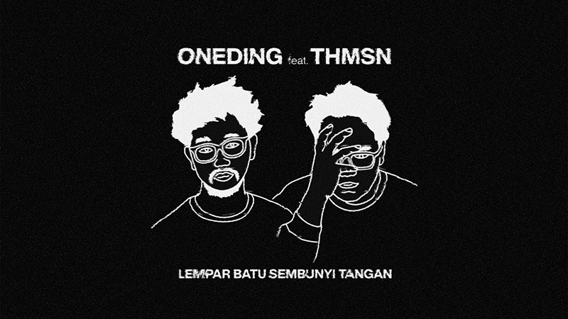 Thumbnail Video Lirik Lempar Batu Sembunyi Tangan.