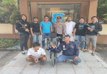Dua begal asal Kecamatan Palibelo Kabupaten Bima, Nusa Tenggara Barat yang berhasil diringkus Tim Opsnal Polsek Rasanae Barat, Kota Bima, Sabtu (8/5/2023) lalu.