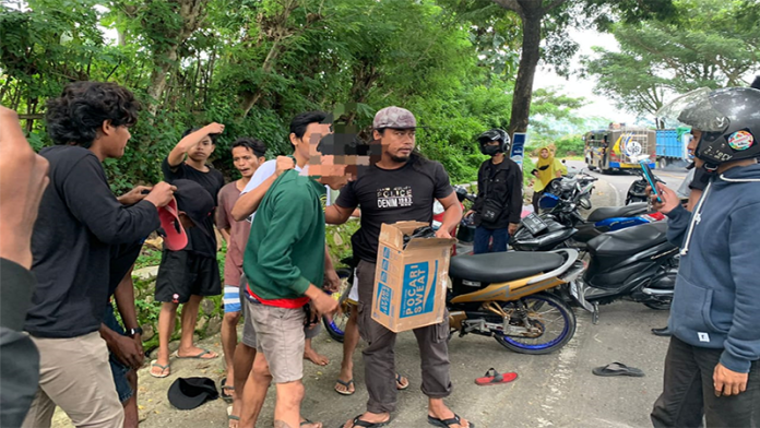 Polisi mengamankan 3.500 butir tramadol setelah memeriksa barang yang dibawa kedua pria di Kabupaten Dompu, Sabtu (15/4/2023) lalu.