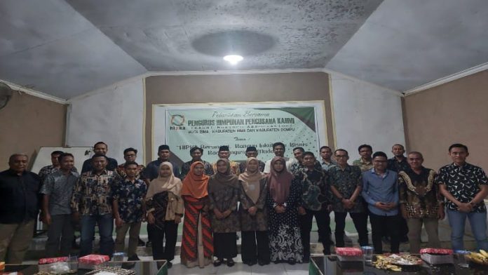Foto Bersama BPD HIPKA Kota Bima Usai Dilantik, Kamis (18/5/2023).
