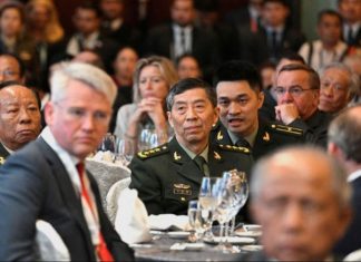 China’s Defence Minister Li Shangfu attends the 20th IISS Shangri-La Dialogue in Singapore June 2, 2023. REUTERS.