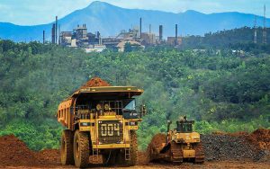 Aktivitas Haul Truck PT Vale Indonesia.