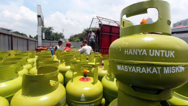 LPG Bersubsidi. Foto Ist.