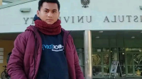 Rahman, pemuda peraih beasiswa dari Pemerintah Polandia asal desa pesisir di Kabupaten Bima.