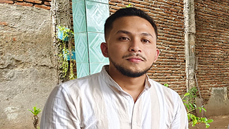 Perwakilan pihak keluarga terlapor di Kota Bima, Fadhil.