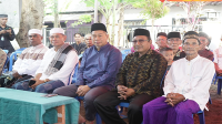 Pj Wali Kota Bima, H Mohammad Rum saat menghadiri Gebyar Ramadan 1445 Hijriah yang digelar Remaja Masjid Al Gamama Mande 2, Kelurahan Mande, Kota Bima, Sabtu (30/3/2024) lalu.