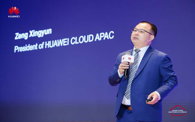 Zeng Xingyun, Presiden Huawei Cloud APAC.