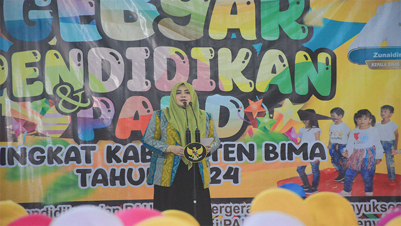 Bupati Bima, Hj Indah Dhamayanti Putri.