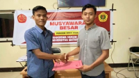 Akbar Wahyudi terpilih sebagai Ketua Umum Forum Mahasiswa Hukum Sumbawa (FMHS) Fakultas Hukum Universitas Mataram periode 2024-2025.