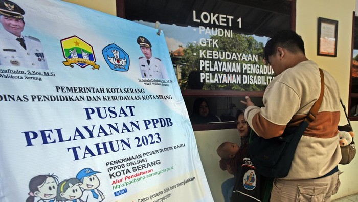 Ilustrasi PPDB.
