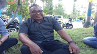 Ketua Bawaslu Kabupaten Bima, Junaidin. Foto Fitri/ Berita11.com.