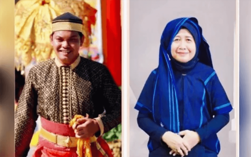 Kandidat pasangan calon kepala daerah dan wakil kepala daerah, Muhammad Putera Ferryandi dan Rostiati Dahlan.