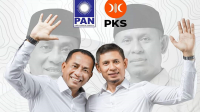 Bakal pasangan calon Bupati Bima dan Wakil Bupati Bima 2024-2029, Ady Mahyudi dan dr H Irfan.