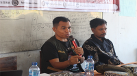 Kepala Devisi Sosdiklih, Parmas dan SDM KPU Kabupaten Bima, Rizal Mukhlis. Foto Ist.