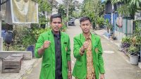 Presma UM Bima, Nabil Fajaruddin (Kanan). Foto Ist.