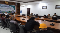 Suasana konferensi pers Layanan JKN saat libur lebaran 2025 yang digelar BPJS Kesehatan Cabang Bima, Rabu (19/3/2025). Foto US/ Berita11.com.