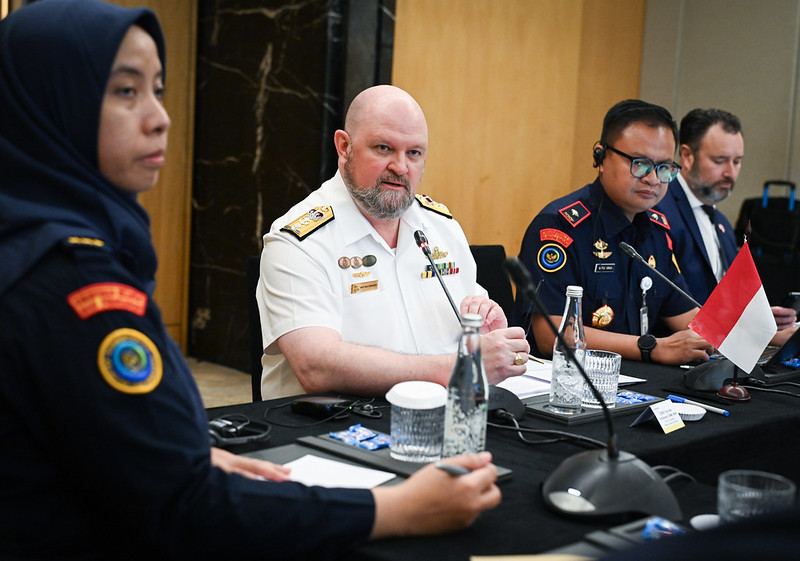 Pertemuan ke-24 Forum Pengawasan Perikanan Indonesia-Australia (IAFSF) yang dihadiri pejabat Direktorat Jenderal Pengawasan Sumber Daya Kelautan dan Perikanan (PSDKP) Indonesia dan Australian Fisheries Management Authority dan Australian Border Force serta Maritime Border Command.
