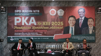 Pembukaan Pendidikan Kemahiran Advokat (PKA) Angkatan XIII Tahun 2025 di kampus UNU NTB, Senin (19/5/2025).