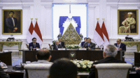 Presiden Republik Indonesia, Prabowo Subianto, menerima kunjungan tokoh filantropi dunia sekaligus pendiri Gates Foundation, Bill Gates, dalam pertemuan resmi yang berlangsung di Istana Merdeka, Jakarta, pada Rabu, 7 Mei 2025.