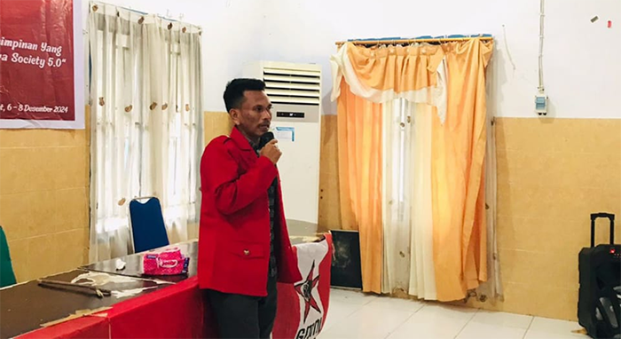 Ketua DPC GMNI Kota Bima, Salahudin alias Rakka Eralangga. Foto Ist.