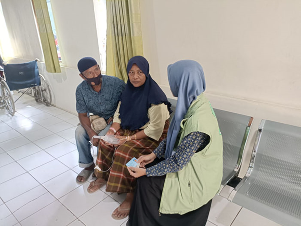 Kartika Ratna Dewi (50 tahun), warga Kelurahan Sadia Kota Bima, NTB merasakan manfaat Program Jaminan Kesehatan Nasional (JKN) yang dikelola oleh BPJS Kesehatan. Ia berharap program JKN terus berlanjut.