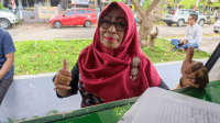 Salah satu peserta JKN di Kota Bima, Amalianur.