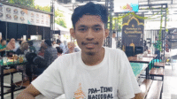 Aktivis Ikatan Mahasiswa Muhammadiyah Cabang Bima, Yahya. Foto Rizky/ Berita11.com.