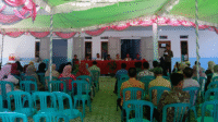 Suasana peluncuran dapur umum Satuan Pelayanan Pemenuhan Gizi (SPPG) Arumi Yayasan Berkah Sembilan Bintan Nusantara Wawo Desa Maria Kecamatan Wawo Kabupaten Bima diluncurkan pada Jumat (5/9/2025) pagi.