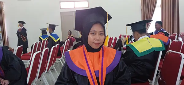 Afni Nurul Sabilah. Foto US/ Berita11.com. Afni Nurul Sabilah. Foto US/ Berita11.com.