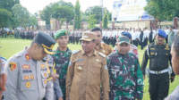 Pj Wali Kota Bima,  H Mukhtar usai mengecek pasukan Operasi Keselamatan Rinjani 2025 di halaman Mapolres Bima Kota, Senin (10/2/2025). Pj Wali Kota Bima, H Mukhtar usai mengecek pasukan Operasi Keselamatan Rinjani 2025 di halaman Mapolres Bima Kota, Senin (10/2/2025).