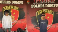 Terduga pelaku pengeroyokan yang diamankan aparat Kepolisian.