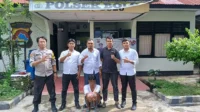 Remaja terduga pencuri ternak yang berhasil diamankan tim Unit Reskrim Polsek Bolo, Senin (1/12/2025).