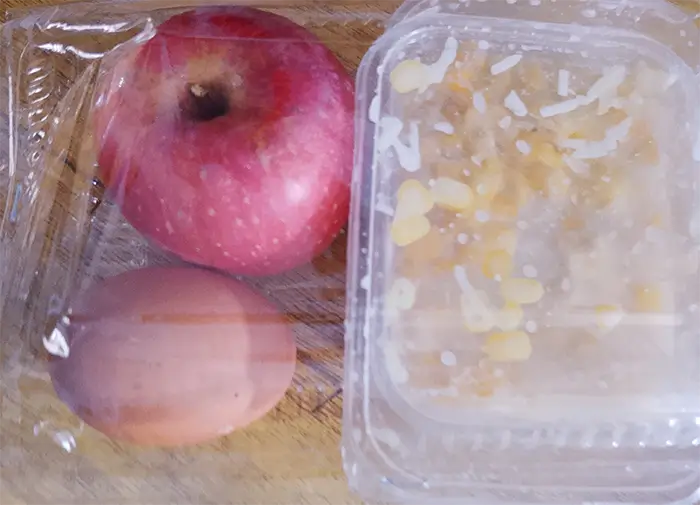 Menu MBG yang diperoleh penerima manfaat di Kabupaten Bima. Foto US/ Berita11.com.