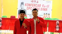 Sekretaris DPC GMNI Kabupaten Bima, Andi Supriyanto (kiri) bersama Ketua DPC GMNI Kabupaten Bima, Rifki Pratama. Foto Ist. Sekretaris DPC GMNI Kabupaten Bima, Andi Supriyanto (kiri) bersama Ketua DPC GMNI Kabupaten Bima, Rifki Pratama. Foto Ist.