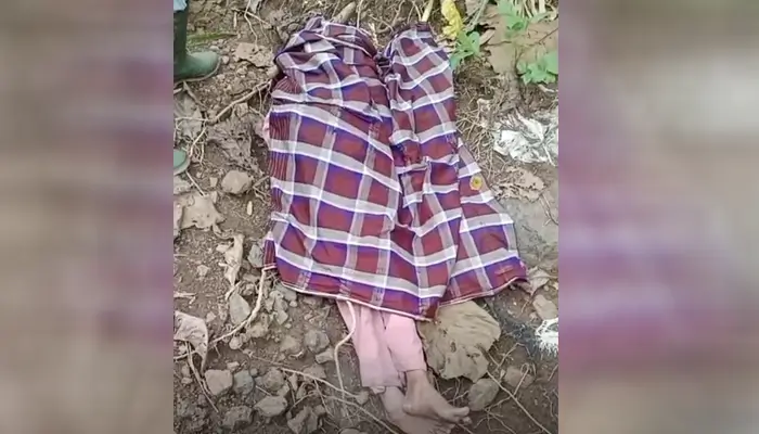 Kondisi korban beberapa saat ketika hendak dievakuasi.