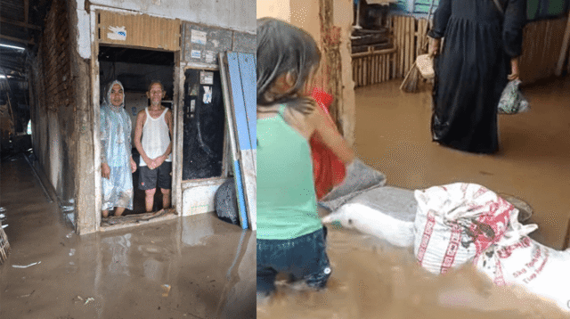 Kondisi pemukiman warga sejumlah wilayah di Kabupaten Bima saat diterjang luapan banjir, Jumat (20/3/2026). Kolase Berita11.com.