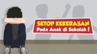 Ilustrasi kekerasan terhadap anak di lingkungan sekolah.
