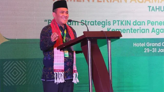 Rektor UIN Mataram sekaligus Ketua PWNU NTB, Prof. Dr. Masnun Tahir, M.Ag. Foto Ist.
