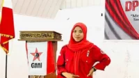 Ketua SARINAH GMNI Kota Bima, Nita Sarinah. Foto Ist.