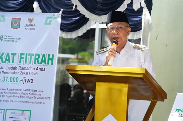 Wali Kota Bima, H Arahman H Abidin.