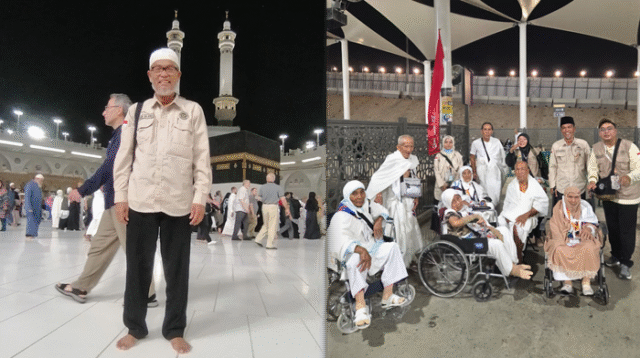 H Furqan dan jemaah haji Kota Bima.