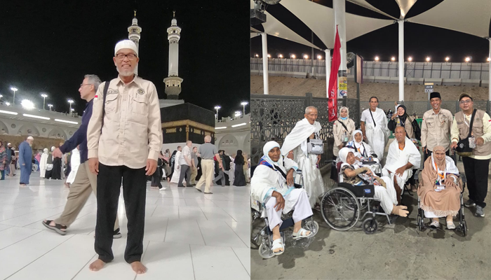H Furqan dan jemaah haji Kota Bima.