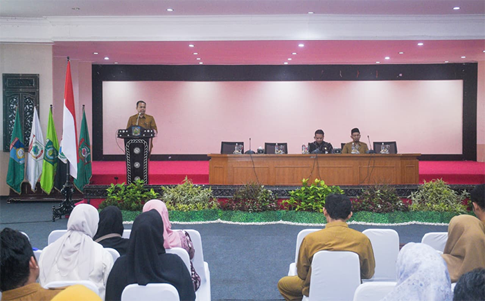 FGD Uji Coba Pedoman dan Kertas Kerja Manajemen Layanan Digital Pemerintah Batch 2 di Graha Bhakti Praja, Kantor Pemprov NTB, Senin (22/6/2026).
