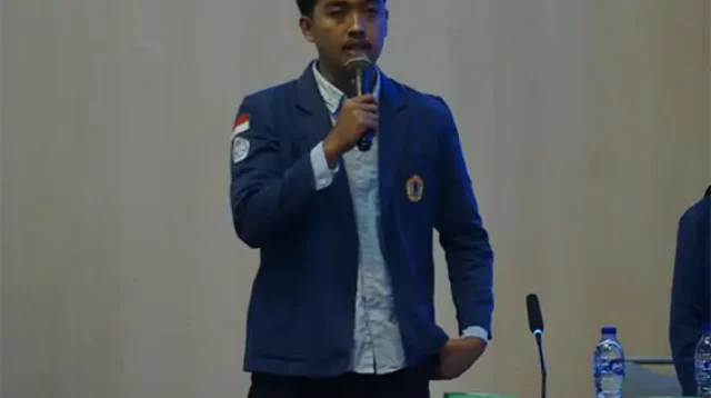 Ketua BEM Universitas Mataram, Mavi Adiek Garlosa.