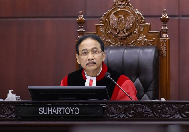 Ketua Mahkamah Konstitusi, Suhartoyo.