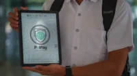 Sistem pembayaran digital berbasis biometrik bernama Polpay atau Jempol Payment yang dikembangkan mahasiswa UGM.