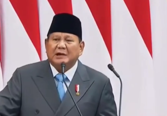 Presiden RI, Prabowo Subianto.
