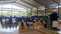 Suasana Dialog Kebangsaan di Gedung Sinar AS Sila Kecamatan Bolo Kabupaten Bima, Minggu (30/8/2026).